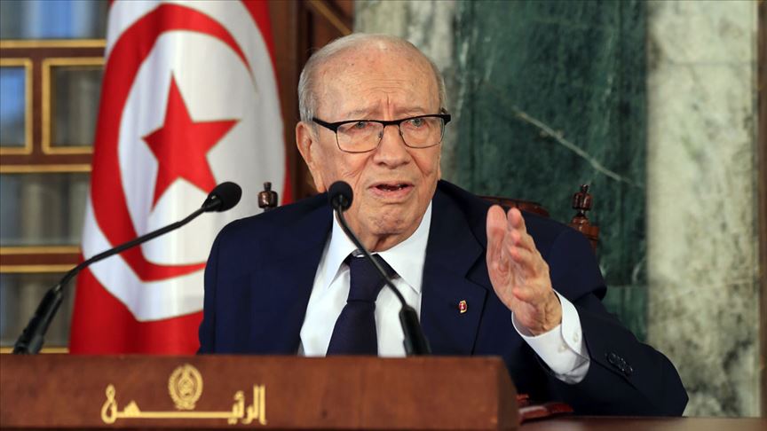 Tunus Cumhurbaşkanı  vefat etti