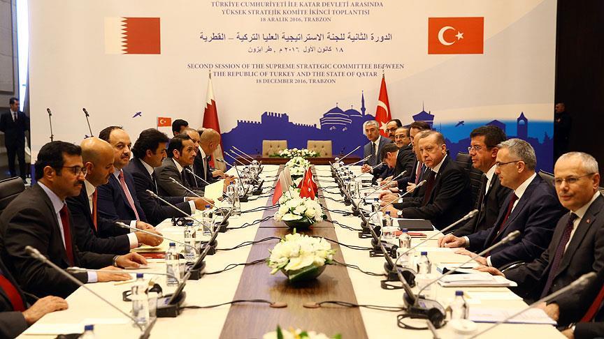 Türkiye ile Katar anlaşmaları imzaladı