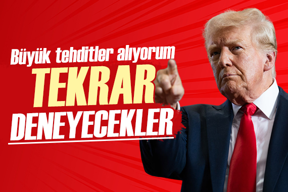Trump, İran dan büyük tehditler aldığını açıkladı