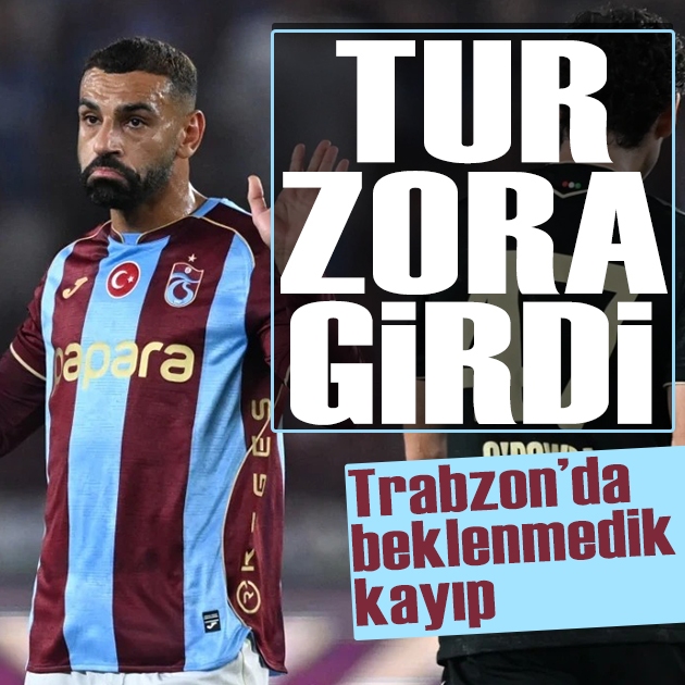 Trabzonspor turu zora soktu
