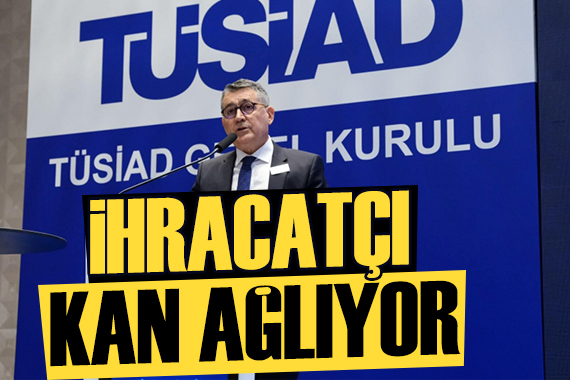TÜSİAD Başkanı: İhracatçı kan ağlıyor