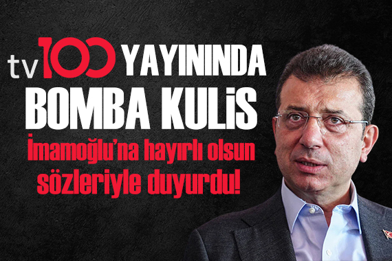 Gazeteci Gürbüz Evren den tv100 canlı yayınında bomba kulis: İmamoğlu na hayırlı olsun