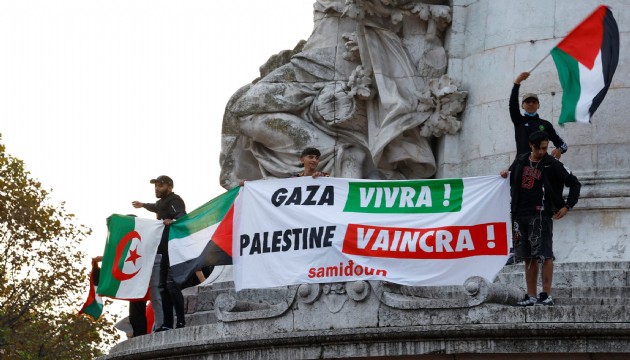 Fransa'da aşırı sağcılar Filistin destekçilerine tehdit mesajları gönderiyor