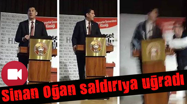 Sinan Oğan saldırıya uğradı