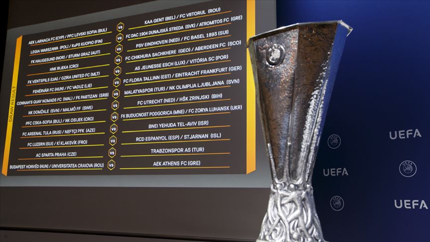 UEFA Avrupa Ligi nde rakipler belli oldu