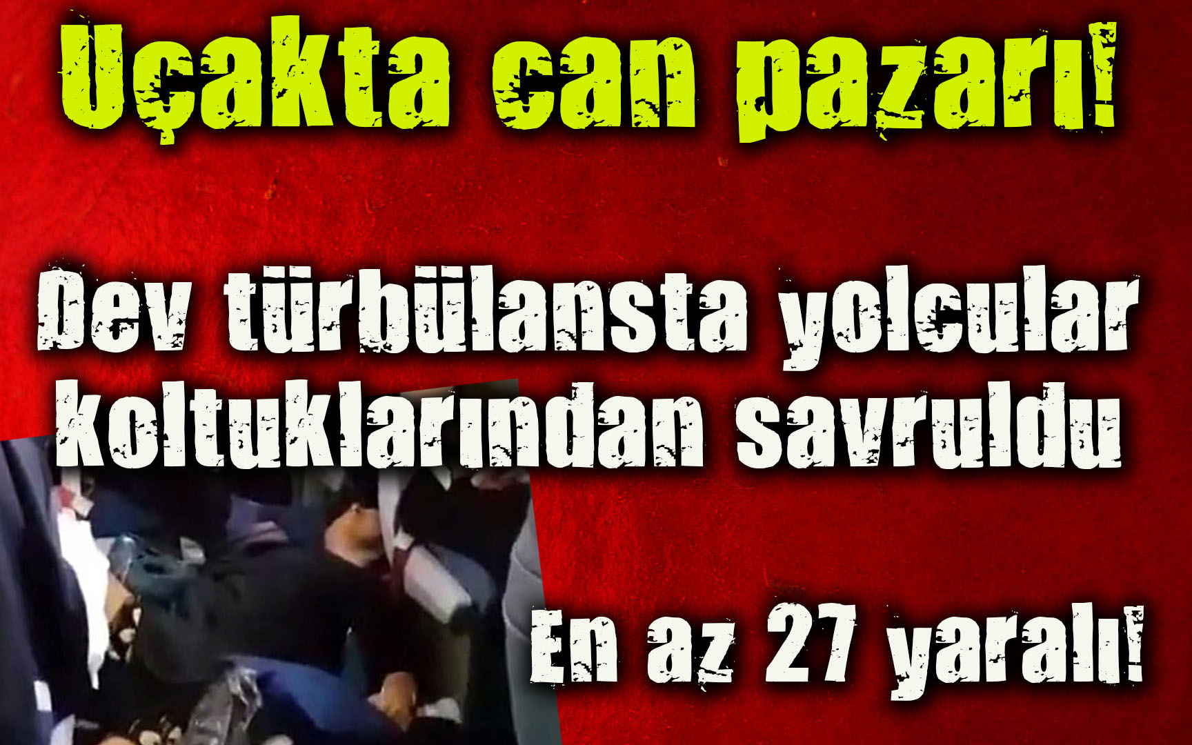 İnişe kırk beş dakika kala...