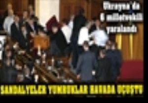 Ukrayna Meclisinde Kan Aktı