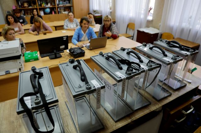 Ukrayna daki referandum sonuçlandı!