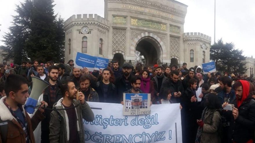 İstanbul Üniversitesi ne boykot!