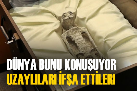 Meksika Kongresi açıkladı, dünya şokta! Uzaylıları resmen ifşa ettiler! En az 1000 yaşındalar...