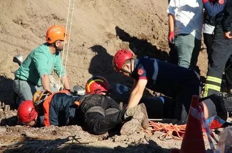 Yol yapımında acı haber