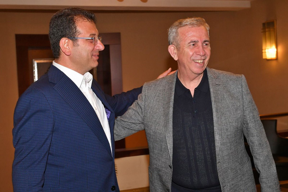İmamoğlu ndan Mansur Yavaş a teşekkür