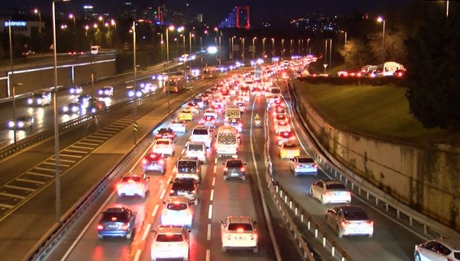 Trafik yoğunluğu yüzde 60 ı geçti