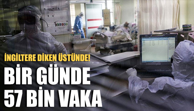 İngiltere diken üstünde: Bir günde 57 bin vaka