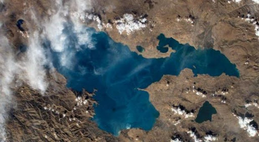 Van Gölü nün uzaydan çekilen görseli NASA yarışmasında finalde