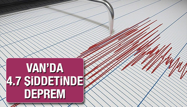 Van da şiddetli deprem!