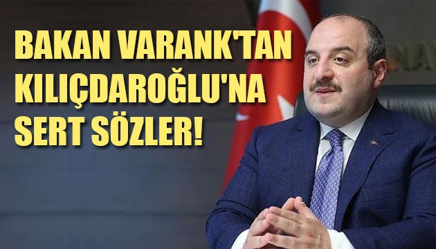Bakan Varank'tan Kılıçdaroğlu'na sert sözler