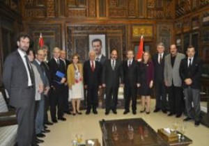Vatan Partisi heyetinden Şam ziyareti!