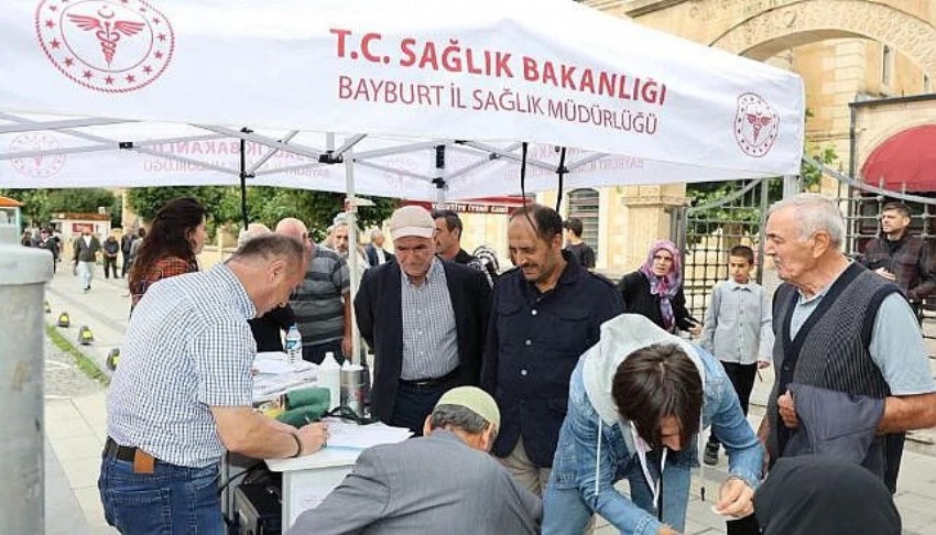 Vatandaşlara ücretsiz sağlık taraması