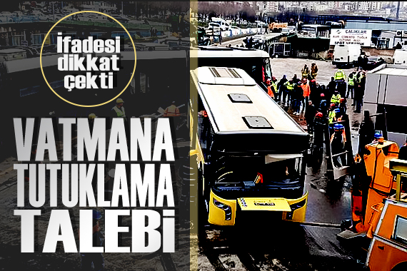 Tramvay ve İETT otobüsünün çarpıştığı kazada, vatmanın tutuklanması talep edildi
