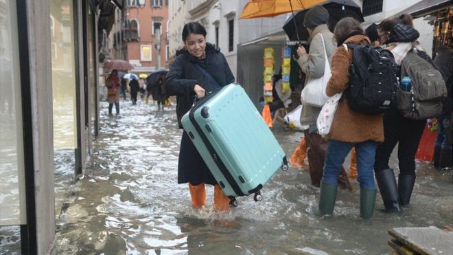 Venedik te zarar 1 milyar Euro