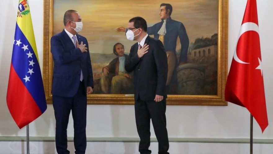 Bakan Çavuşoğlu Venezuela’da