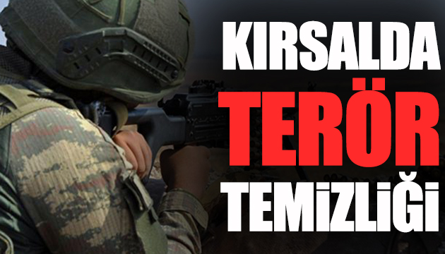 Kırsal teröristlerden temizleniyor