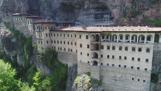 Sümela Manastırı’na ziyaretçi akını