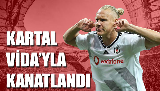 Beşiktaş Vida ile kazandı