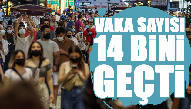 Vaka sayısı 14 bine ulaştı