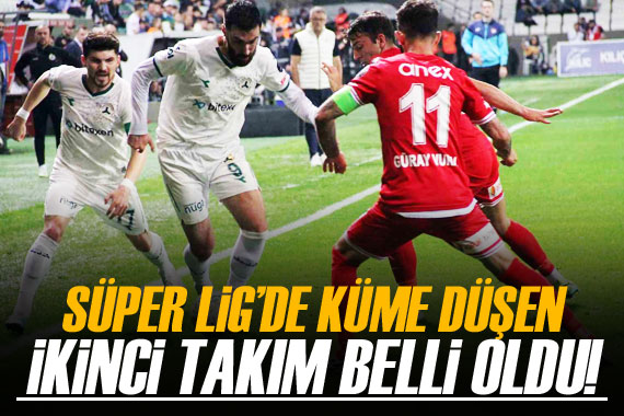 Ümraniyespor un ardından Giresunspor da Süper Lig e veda etti!
