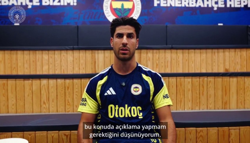 Fenerbahçe paylaştı: Sakatlık iddiası sonrası Asensio'dan videolu açıklama