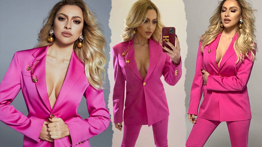 Hadise nin Cannes tarzı hiç beğenilmedi!