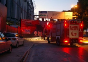 Vodafone Arena da iş kazası!