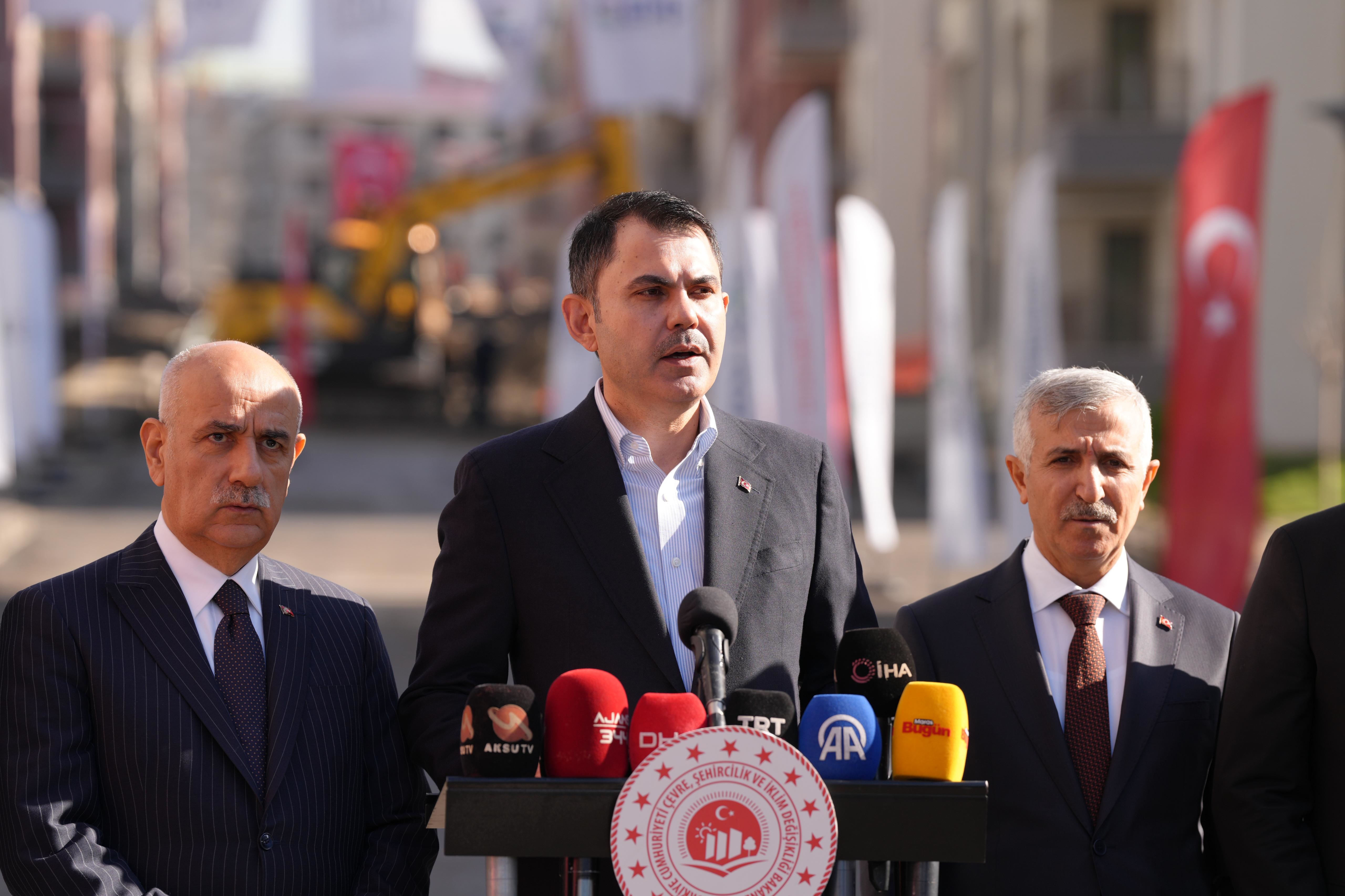 Bakan Kurum Kahramanmaraş ta