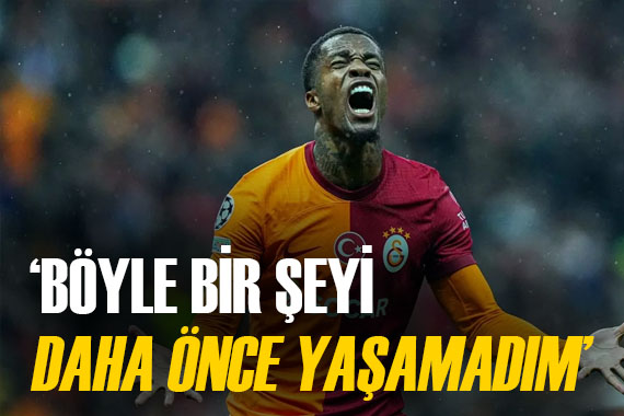 Wilfried Zaha dan ManU maçı sonrası gelen soruya çarpıcı yanıt