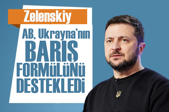 Zelenskiy: AB, Ukrayna nın barış formülünü resmen destekledi