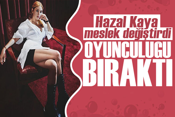 Hazal Kaya influenza oldu!