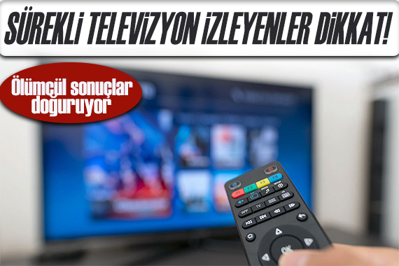 Sürekli televizyon izlemek kan pıhtılaşması riskini artırıyor!