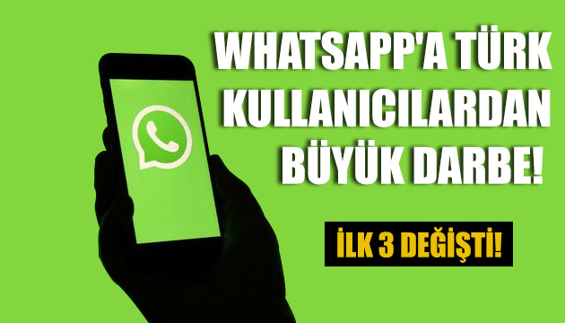Whatsapp a Türkiye den büyük darbe!