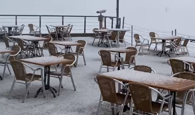 Antalya da kar sürprizi