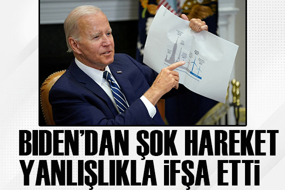 Biden dan şok hareket! Yanlışlıkla ifşa etti