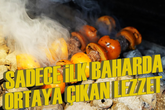 Gaziantep te ilkbaharda ortaya çıkan lezzet: Yenidünya kebabı