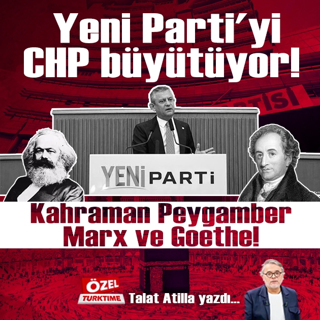 Yeni Parti'yi CHP büyütüyor! Kahraman Peygamber!