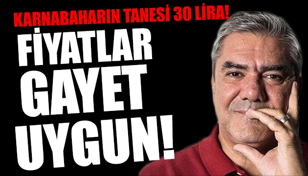 Yılmaz Özdil yazdı: Fiyatlar gayet uygun!