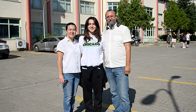 YKS ye anne ve babasıyla girdi!