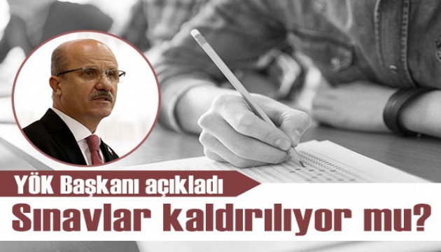 Bahçeli'nin çıkışı gündem olmuştu... Üniversite sınavları kaldırılıyor mu? YÖK Başkanı Erol Özvar'dan açıklama