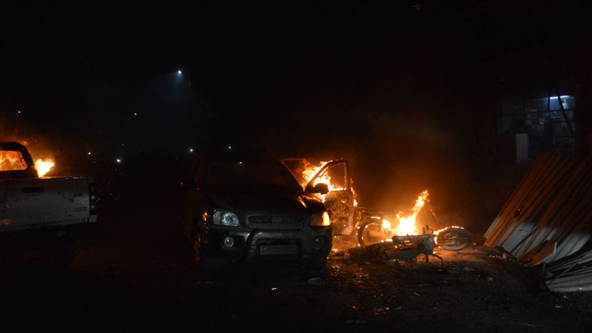 Suriye de YPG/PKK havan saldırısı düzenledi