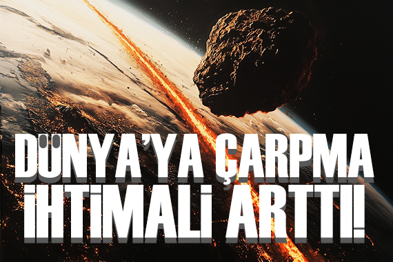 YR4 asteroidinin Dünya ya çarpma ihtimali yükseldi!