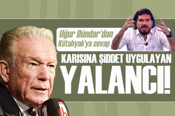Uğur Dündar dan Rasim Ozan Kütahyalı ya cevap! Karısını döven yalancıya...